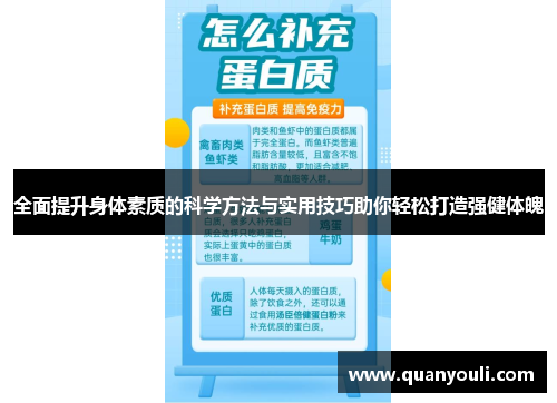 全面提升身体素质的科学方法与实用技巧助你轻松打造强健体魄